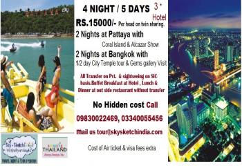 Bangkok Pattaya tour package